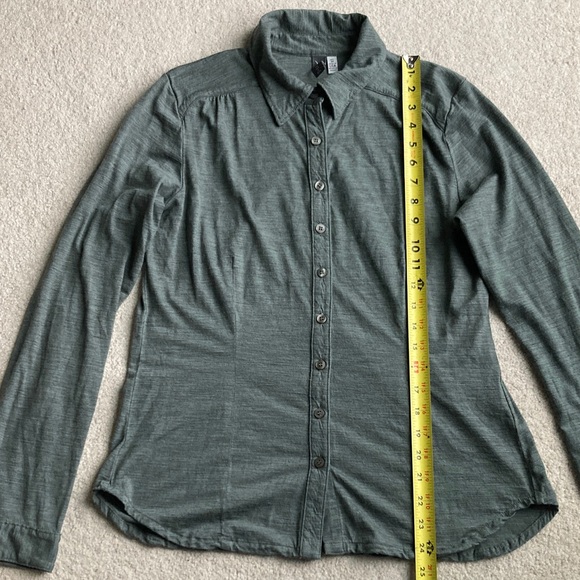 Ibex merino wool button down shirt - Picture 8 of 9